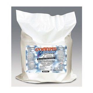 GYM WIPES 2XL   101 Gym Equipment Wipes Refill,8 x 6 In Health & Personal Care