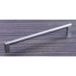 Contemporary 10.625 inch Key Shape Stainless Steel Finish Cabinet Bar Pull Handles (set Of 4)