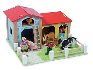 wooden barnyard by harmony at home children's eco boutique