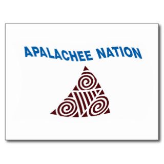 Apalachee Nation Flag Postcard