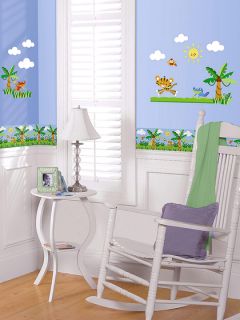 Fisher Price Rainforest Wall Decals 50 Pieces by WallPOPs