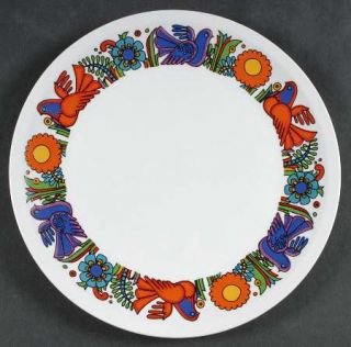 Villeroy & Boch Acapulco (Older, Milano Shape) Luncheon Plate, Fine China Dinner