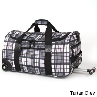 J World Tamarak 22 inch Carry on Rolling Upright Duffel Bag
