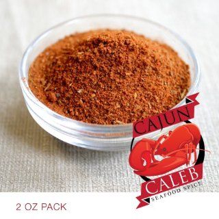 Cajun Caleb Spice (For up to 5 Pounds of Seafood)  Cajun Seasonings  Grocery & Gourmet Food