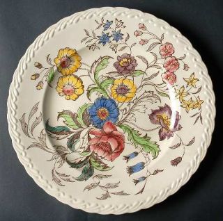 Metlox   Poppytrail   Vernon May Flower 12 Chop Plate/Round Platter, Fine China