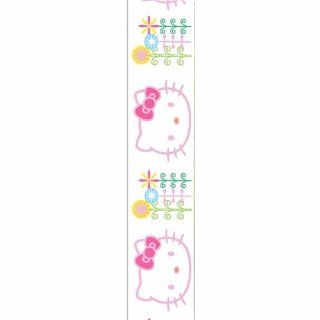 Offray Hello Kitty Craft Ribbon, 7/8 Inch x 9 Feet, Flowers