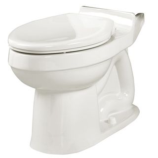 Champion Elongated White Seatless Toilet Bowl