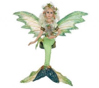 Kirks Folly Green Fairy Mermaid Doll —
