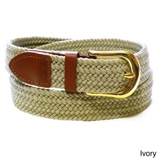 Mens Woven Stretch Belt