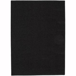 Sloane Blackest Black Area Rug (5 X 8)