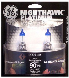 GE 9005NHP/BP2 Nighthawk PLATINUM Headlight Bulbs (High Beam), Pack of 2 Automotive