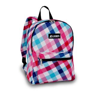 Everest Red/blue Diamond 15 inch Backpack