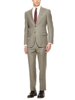 Wool Houndstooth Suit by Joseph Abboud