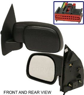 FORD F SERIES SUPERDUTY PICKUP 08 10 SIDE MIRROR LEFT DRIVER, POWER, FOLDING Automotive