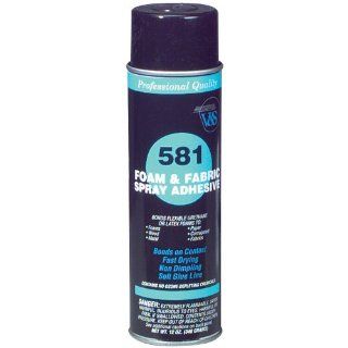 V&S #581 Foam & Fabric Spray Glue Adhesive 12 oz.  Arts And Crafts Glues 