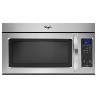 Whirlpool 30 in 1.9 cu ft Over the Range Microwave with Sensor Cooking Controls (Stainless Steel)