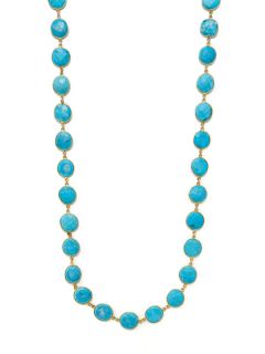 Turquoise Station Necklace by Mary Louise Designs