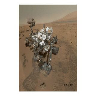 NASA / Mars / HR / Curiosity Self Portrait / Posters