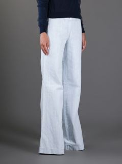 See By Chloé Flared Leg Bleached Jean