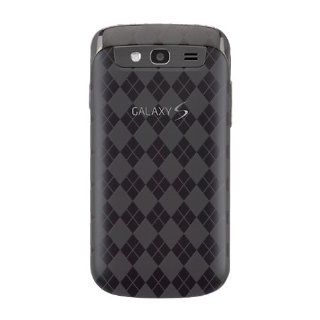 Amzer AMZ93631 Luxe Argyle High Gloss TPU Soft Gel Skin Fit Case Cover for Samsung Galaxy S Blaze 4G SGH T769   1 Pack   Retail Packaging   Smoke Grey Cell Phones & Accessories