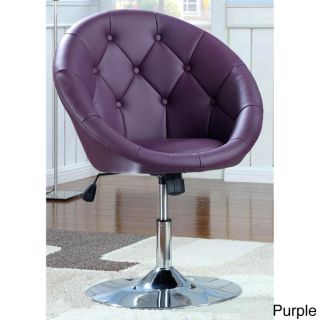 Aspire Contemporary Tufted Adjustable Swivel Chair