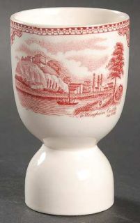 Johnson Brothers Old Britain Castles Pink(No Crown Stamp) Double Egg Cup, Fine C