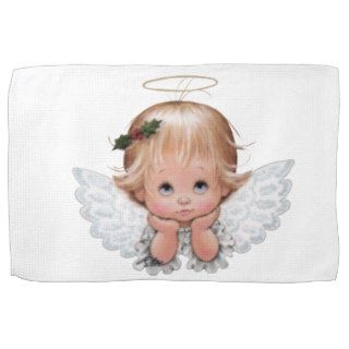 Cute Christmas Baby Angel Towels