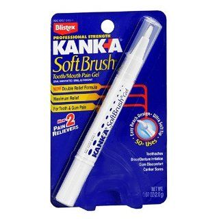 Kanka Professional Strength Soft Brush Tooth/Mouth Pain Gel .07 oz (2 ml) Health & Personal Care