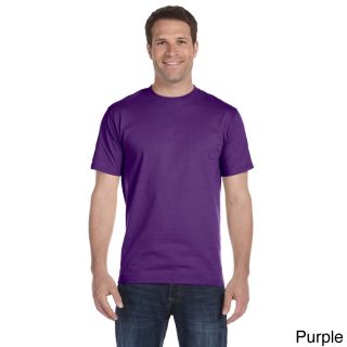 Gildan Gildan Mens Dryblend 50/50 T shirt Purple Size XXL