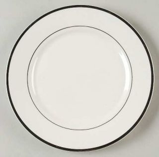 International Silver Isc3 Salad Plate, Fine China Dinnerware   All White,Smooth,