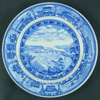 Railroad Baltimore & Ohio Railroad Dinner Plate, Fine China Dinnerware   Shenang