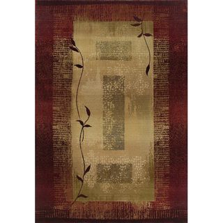 Generations Red/ Beige Area Rug (710 X 11)