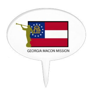 GEORGIA MACON MISSION LDS CTR CAKE PICKS