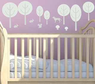in the woods wall stickers by parkins interiors
