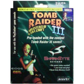 Tomb Raider III Sharkbyte Keycard   Tomb Raider III Game Saves Video Games