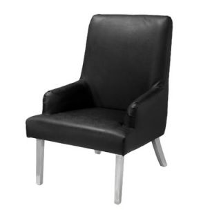 Home Loft Concept Belova Leather Chair NFN1400 Color Black