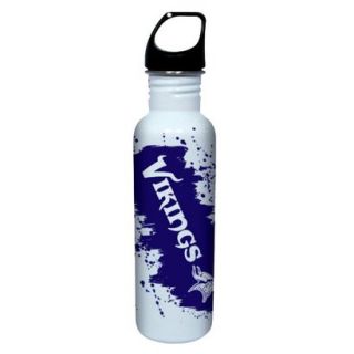 NFL Minnesota Vikings Water Bottle   White (26 oz.)