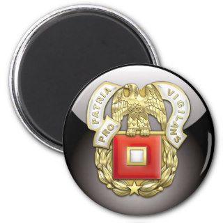 [500] Signal Corps Regimental Insignia Refrigerator Magnet