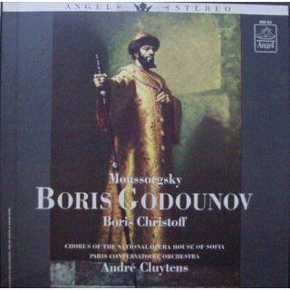 Mussorgsky Boris Godunov, BORIS CHRISTOFF, ANDRE CLUYTENS, PARIS CONSERVATORY ORCHESTRA & CHORUS Music
