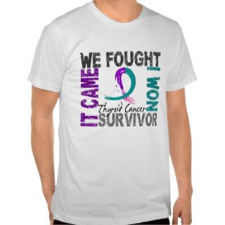 Survivor 5 Thyroid Cancer Tees