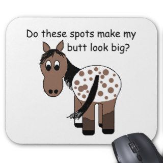 Big Butt Blanket Appaloosa Mouse Pads