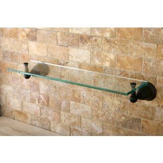 Oil rubbed Bronze Bathroom Glass Shelf