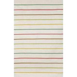 Colored Stripe Outdoor Rug (76 X 96)