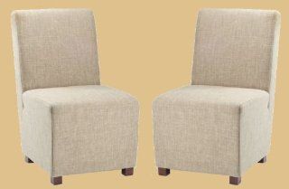 Safavieh Mercer Collection Carol Side Chairs, Beige, Set of 2  
