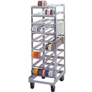 Full Size #5 & #10 Can Rack No Casters   Food Storage Containers