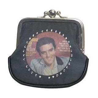 Elvis Presley Coin Purse With Clasp Style   Elvis Purse And Bag