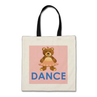 Cute Girls Bear Dance Bag