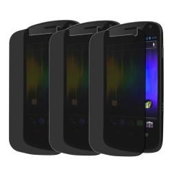Privacy Filter Screen Protector for Samsung Galaxy Nexus i9250 (Pack of 3) Eforcity Cases & Holders