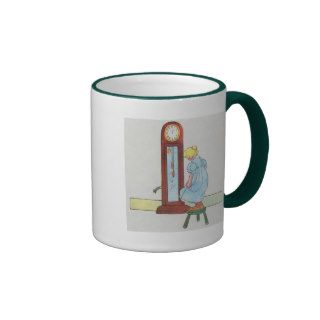 Hickory, dickory, dock The mouse ran up the clock Coffee Mug