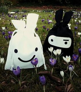 pair of bunny bags by build a bag